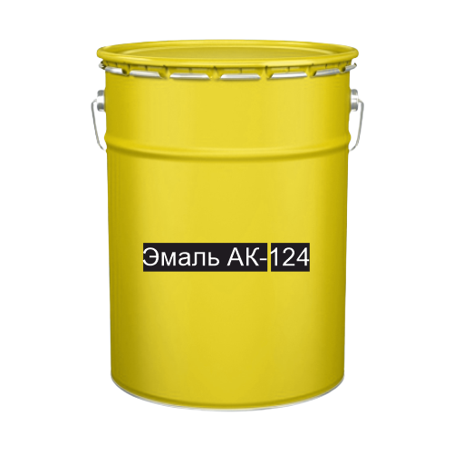 Краска дорожно-разметочная АК-124 желтая